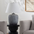 Contract furniture - Painted White Paper Table Lamp - www.oroatrade.com