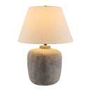 Contract furniture - Painted White Paper Table Lamp - www.oroatrade.com