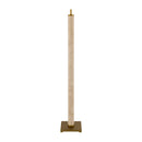 Contract furniture - Beige Marble Accent Floor Lamp - www.oroatrade.com