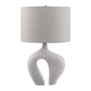 Hospitality furniture - White Abstract Sculpture Table Lamp - www.oroatrade.com