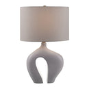 Hospitality furniture - White Abstract Sculpture Table Lamp - www.oroatrade.com