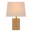 Hospitality furniture - Brown Travertine Accent Table Lamp - www.oroatrade.com