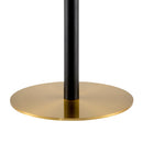 Contract furniture - Black Linen Accent Table Lamp - www.oroatrade.com