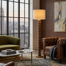 Hospitality furniture - Stacked Circular Base Floor Lamp - www.oroatrade.com