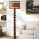 Hospitality furniture - Stacked Circular Base Floor Lamp - www.oroatrade.com