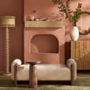 Hospitality furniture - Stacked Circular Base Floor Lamp - www.oroatrade.com