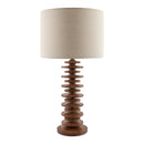 Hospitality furniture - Stacked Circular Base Table Lamp - www.oroatrade.com