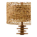 Hospitality furniture - Braided Seagrass Accent Table Lamp - www.oroatrade.com