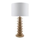 Hospitality furniture - Stacked Circular Base Table Lamp - www.oroatrade.com