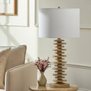 Hospitality furniture - Stacked Circular Base Table Lamp - www.oroatrade.com