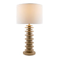 Hospitality furniture - Stacked Circular Base Table Lamp - www.oroatrade.com