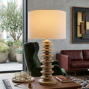 Hospitality furniture - Stacked Circular Base Table Lamp - www.oroatrade.com