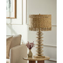 Hospitality furniture - Braided Seagrass Accent Table Lamp - www.oroatrade.com