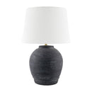 Contract furniture - Black Ceramic Accent Table Lamp - www.oroatrade.com