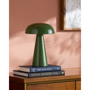 Modern European furniture - Hand-Painted Semi-Dome Table Lamp - www.oroatrade.com