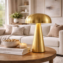 Modern European furniture - Hand-Painted Semi-Dome Table Lamp - www.oroatrade.com