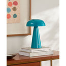 Modern European furniture - Hand-Painted Semi-Dome Table Lamp - www.oroatrade.com
