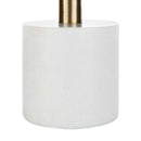 Contract furniture - White Glass Sphere Table Lamp - www.oroatrade.com