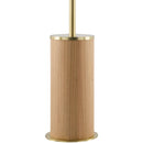 Hospitality furniture - Cream Wood Base Table Lamp - www.oroatrade.com