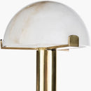 Hospitality furniture - White Stone Dome Table Lamp - www.oroatrade.com