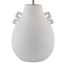 Hospitality furniture - Glazed White Ceramic Table Lamp - www.oroatrade.com