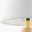 Modern European furniture - White Shade Accent Table Lamps (2) - www.oroatrade.com