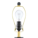 Modern European furniture - White Shade Accent Table Lamps (2) - www.oroatrade.com