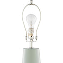 Hospitality furniture - Pale Blue Ceramic Table Lamp - www.oroatrade.com