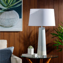 Hospitality furniture - Pale Blue Ceramic Table Lamp - www.oroatrade.com
