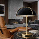 Hospitality furniture - Black Metal Dome Table Lamp - www.oroatrade.com