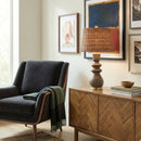 Hospitality furniture - Rattan Brown Base Table Lamp - www.oroatrade.com