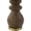 Hospitality furniture - Rattan Brown Base Table Lamp - www.oroatrade.com