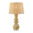 Hospitality furniture - Rattan Light Brown Base Table Lamp - www.oroatrade.com