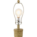 Hospitality furniture - Rattan Light Brown Base Table Lamp - www.oroatrade.com
