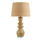 Hospitality furniture - Rattan Light Brown Base Table Lamp - www.oroatrade.com