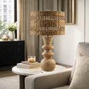 Contract furniture - Braided Shade Accent Table Lamp - www.oroatrade.com