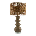 Contract furniture - Braided Shade Accent Table Lamp - www.oroatrade.com
