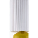 Hospitality furniture - Reeded Linen Accent Table Lamp - www.oroatrade.com