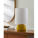 Hospitality furniture - Reeded Linen Accent Table Lamp - www.oroatrade.com