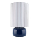 Hospitality furniture - Reeded Linen Accent Table Lamp - www.oroatrade.com