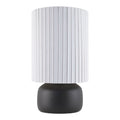 Hospitality furniture - Reeded Linen Accent Table Lamp - www.oroatrade.com