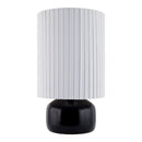 Hospitality furniture - Reeded Linen Accent Table Lamp - www.oroatrade.com