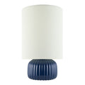 Contract furniture - Fluted Ceramic Accent Table Lamp - www.oroatrade.com