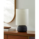 Contract furniture - Fluted Ceramic Accent Table Lamp - www.oroatrade.com