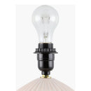 Contract furniture - Fluted Ceramic Accent Table Lamp - www.oroatrade.com
