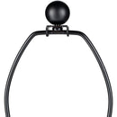 Hospitality furniture - White Ceramic Sphere Table Lamp - www.oroatrade.com
