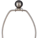 Hospitality furniture - Gray Ceramic Sphere Table Lamp - www.oroatrade.com