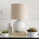 Hospitality furniture - Gray Ceramic Sphere Table Lamp - www.oroatrade.com