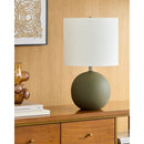 Hospitality furniture - Round Ceramic Accent Table Lamp - www.oroatrade.com