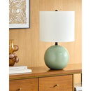 Hospitality furniture - Round Ceramic Accent Table Lamp - www.oroatrade.com